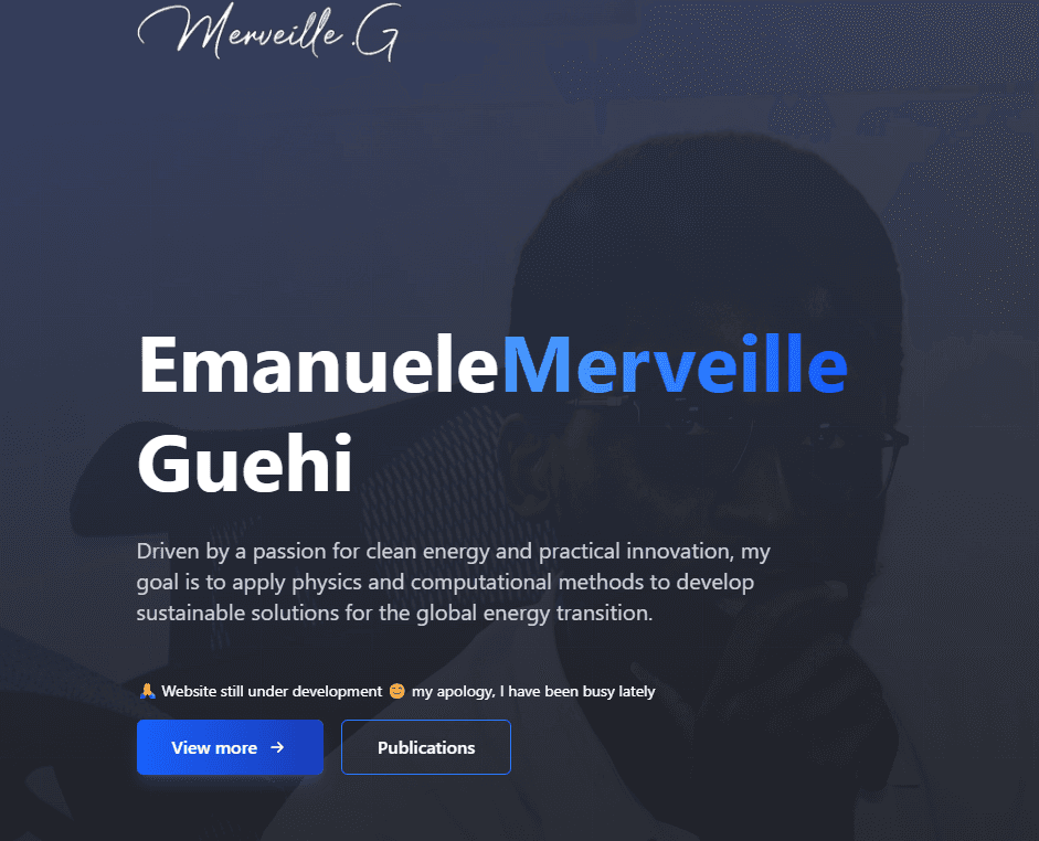 This Website - made by me